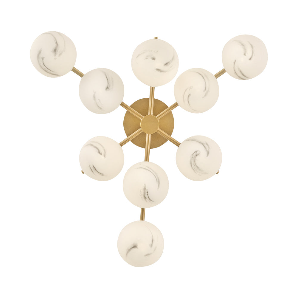 Selene Semi Flush Mount Ceiling Light in Detail.
