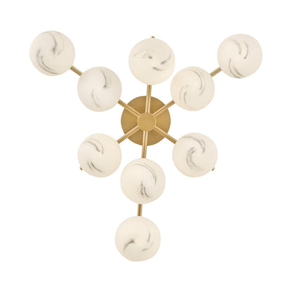 Selene Semi Flush Mount Ceiling Light in Detail.
