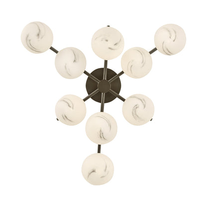 Selene Semi Flush Mount Ceiling Light in Detail.