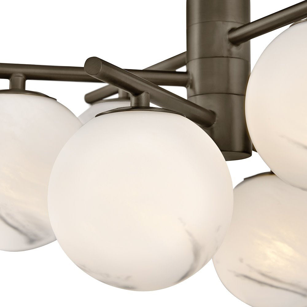 Selene Semi Flush Mount Ceiling Light in Detail.
