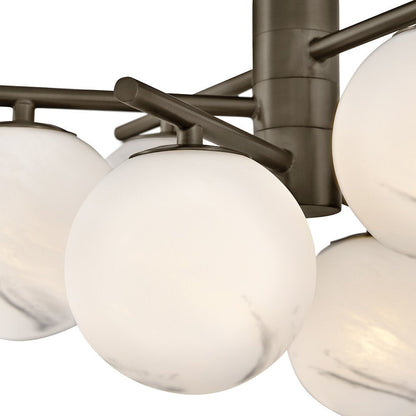 Selene Semi Flush Mount Ceiling Light in Detail.