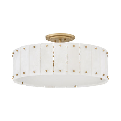 Simone Semi Flush Mount Ceiling Light in Detail.