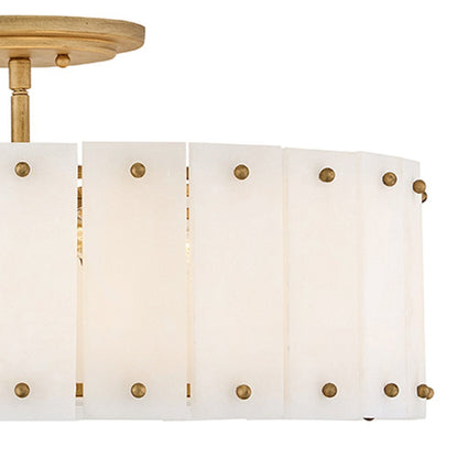 Simone Semi Flush Mount Ceiling Light in Detail.