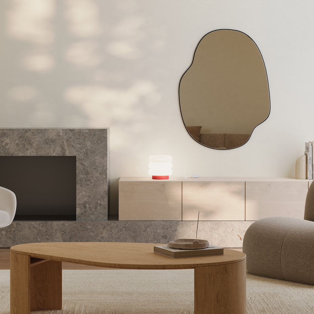 Argizari Table Lamp in living room.