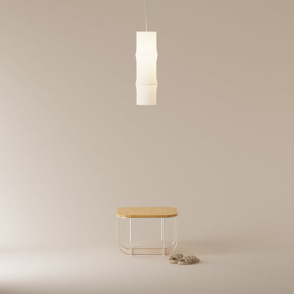 Bamboo Pendant Light in Detail.