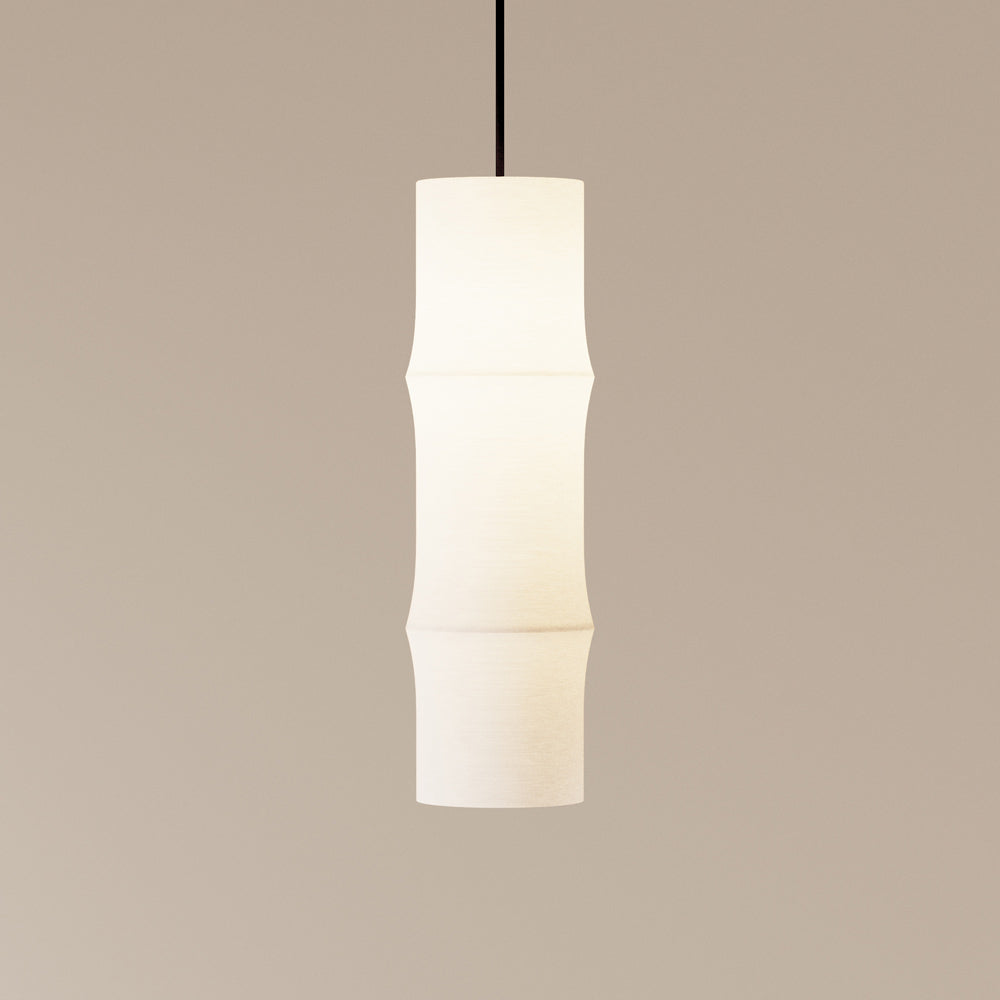 Bamboo Pendant Light in Detail.