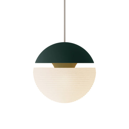 Cora 10259 Pendant Light in Forest/White.