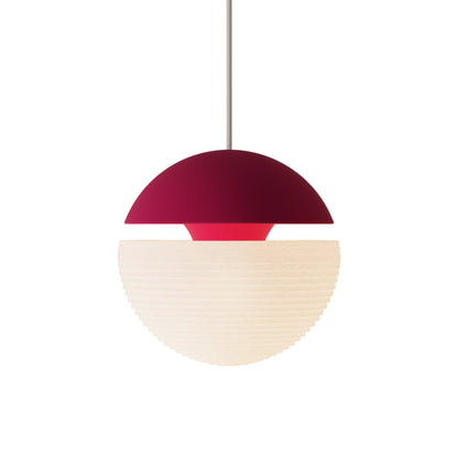 Cora 10259 Pendant Light in Hibiscus/White.