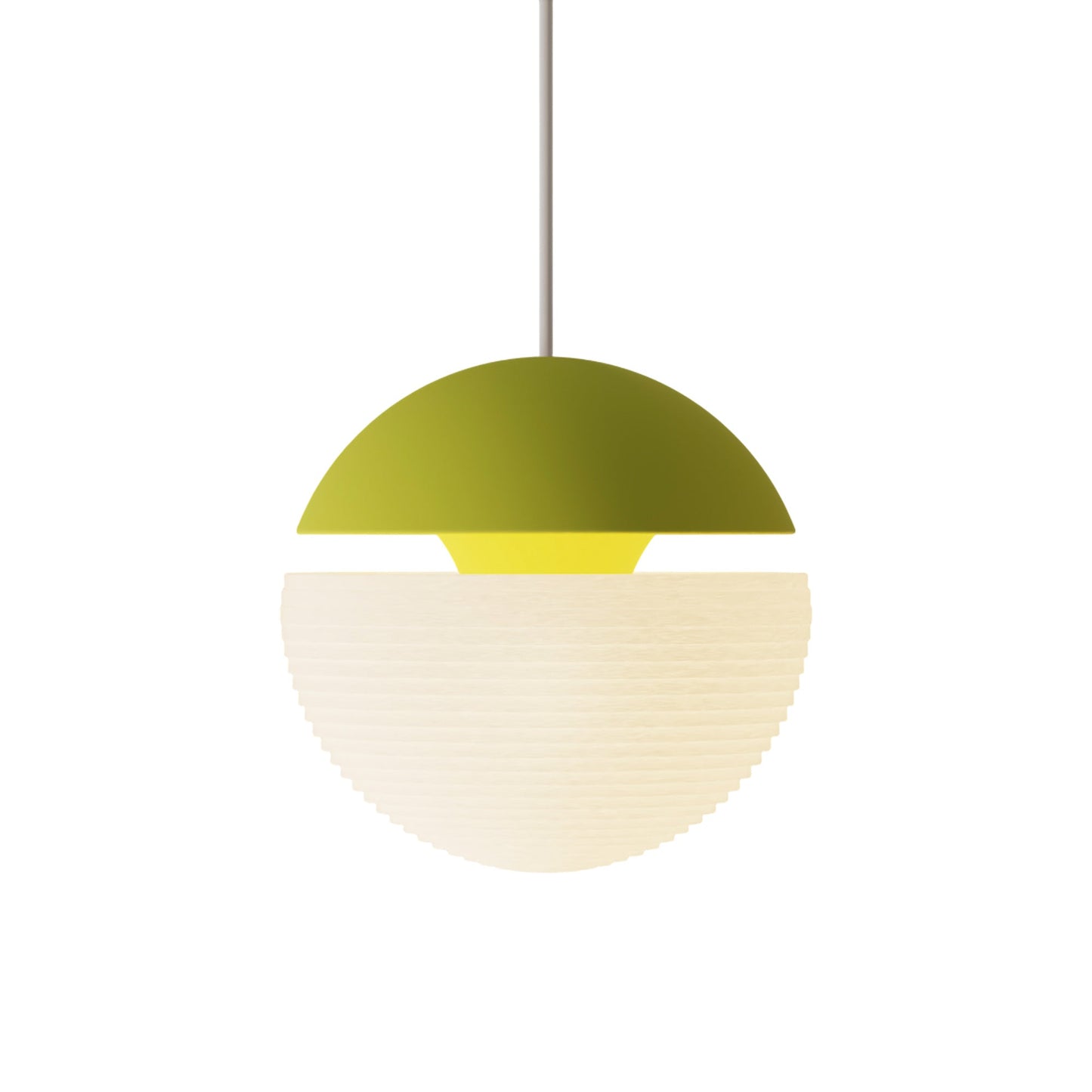 Cora 10259 Pendant Light in Sprout/White.