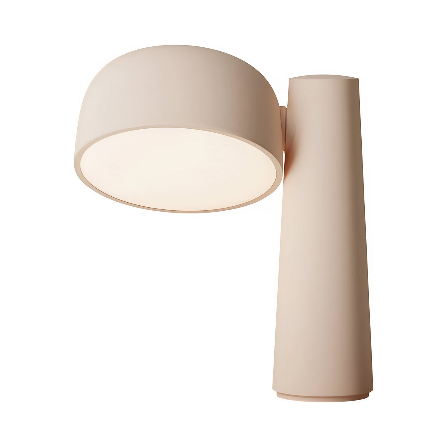 Gio Table Lamp in Peach.