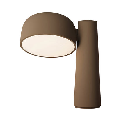 Gio Table Lamp in Walnut.