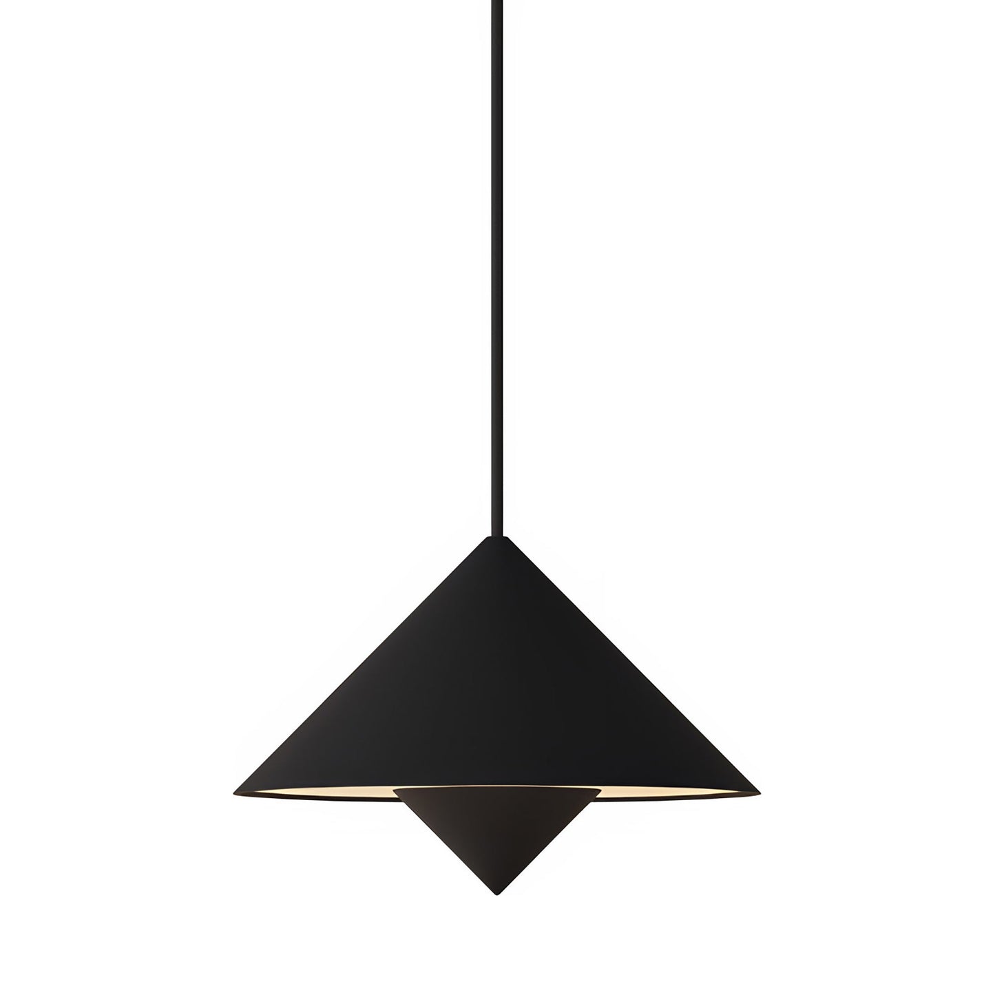 Jai Pendant Light in Carbon (Black).