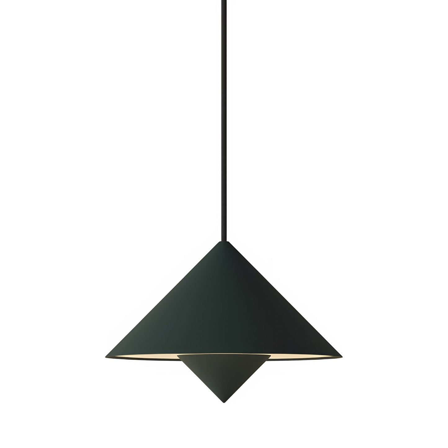 Jai Pendant Light in Forest (Black).