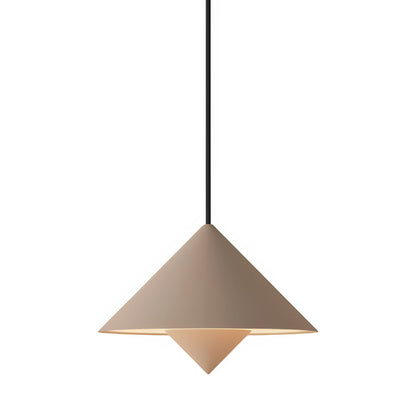 Jai Pendant Light in Peach (Black).
