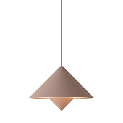 Jai Pendant Light in Coral (White).
