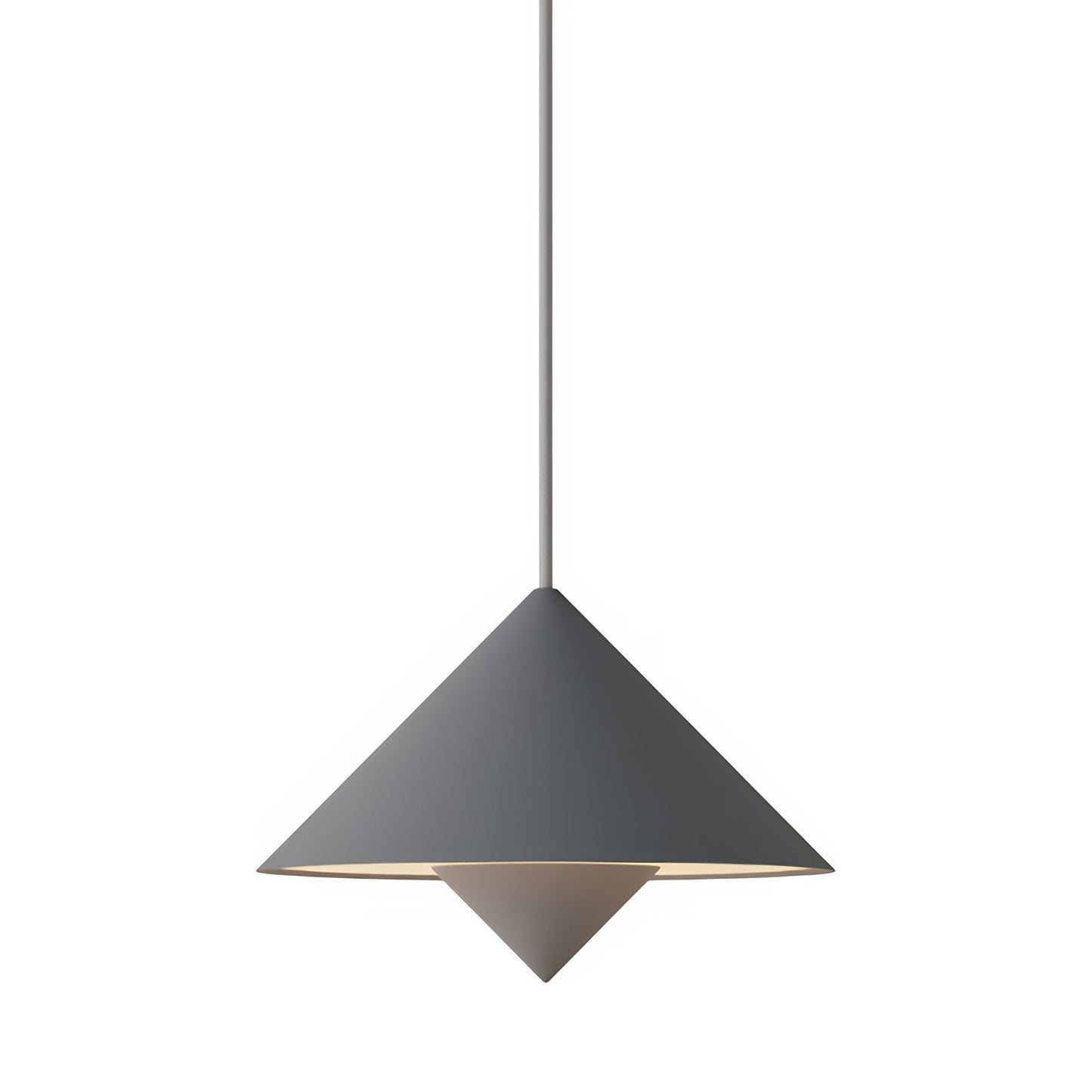 Jai Pendant Light in Fog (White).