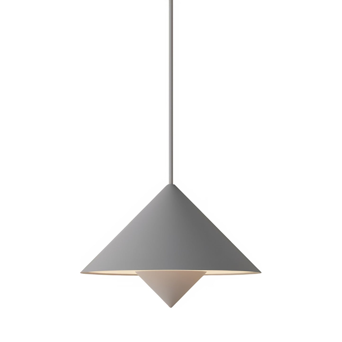 Jai Pendant Light in Mist (White).