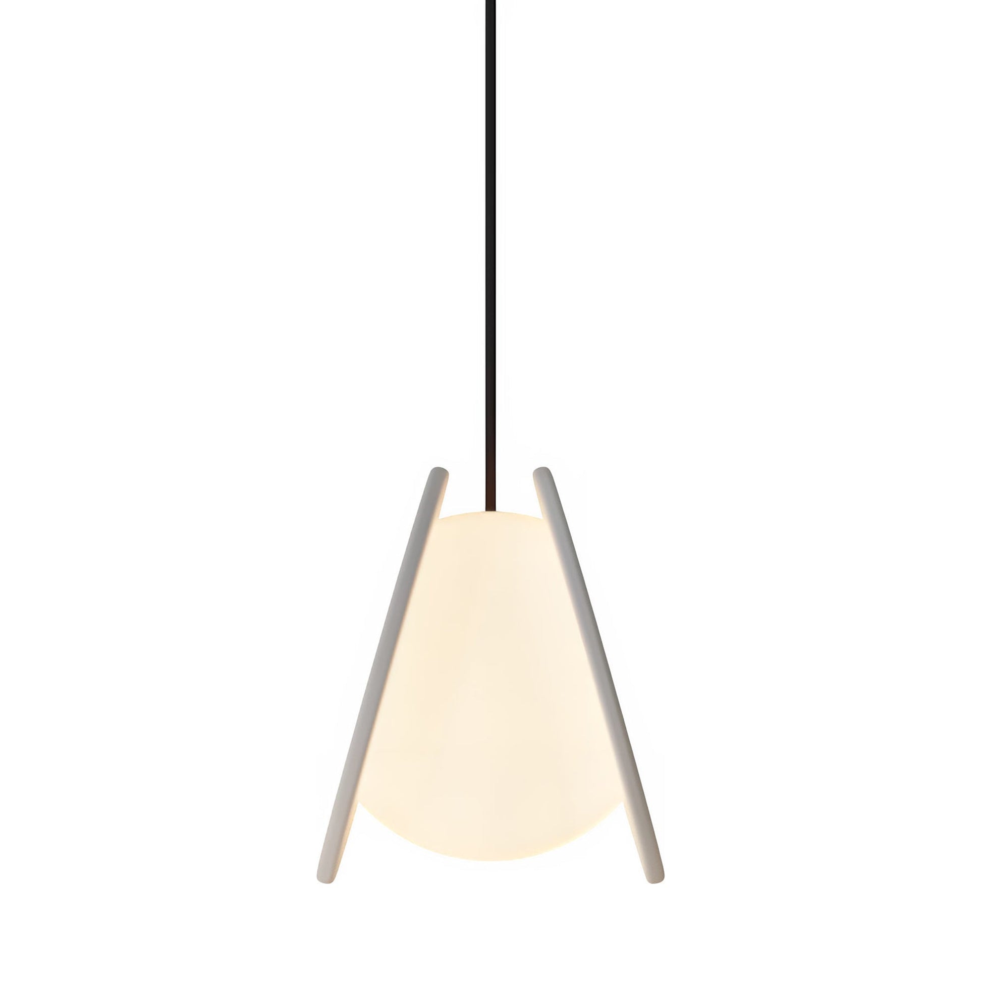 Pendulum Pendant 10268 Light in Snow (Black).