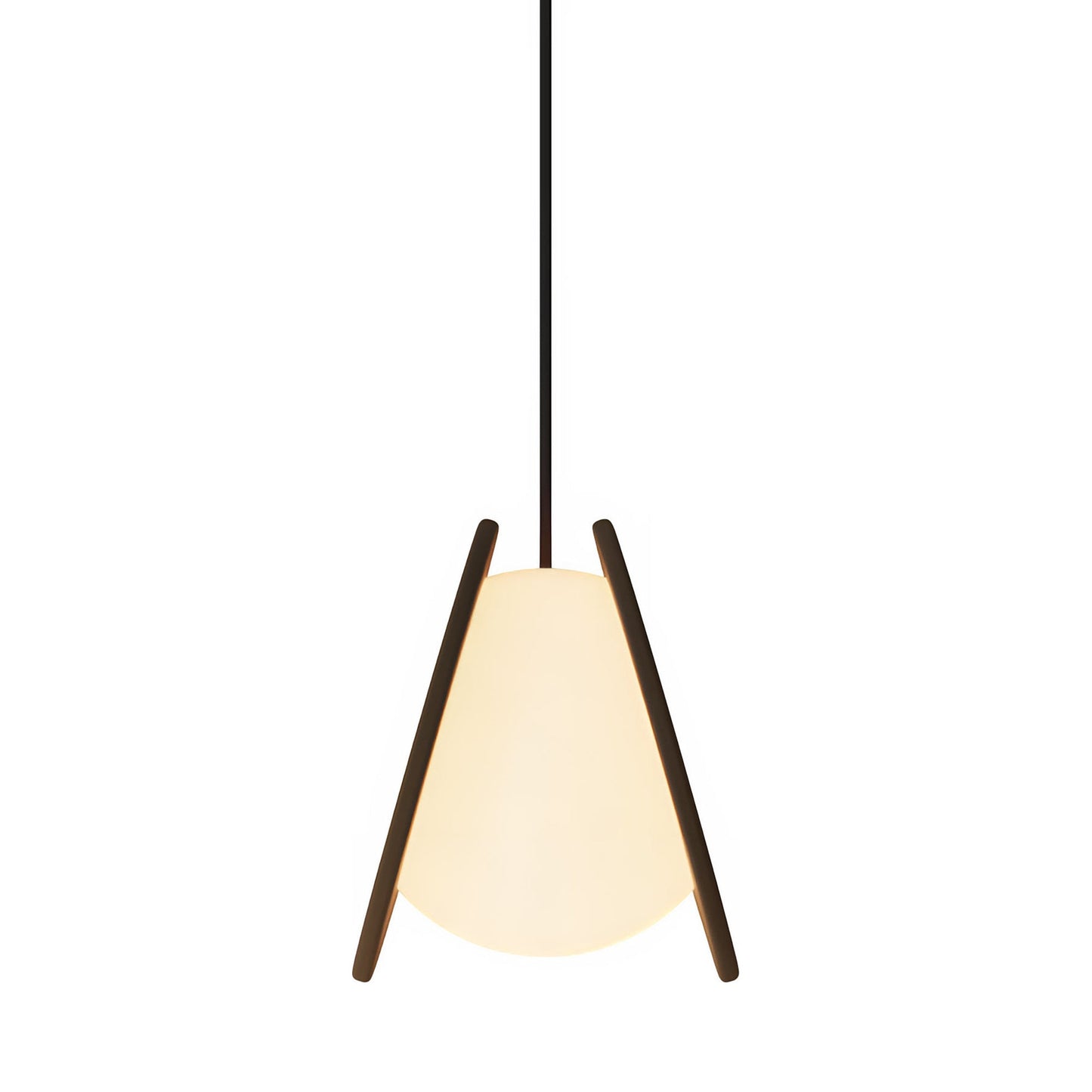 Pendulum Pendant 10268 Light in Walnut (Black).