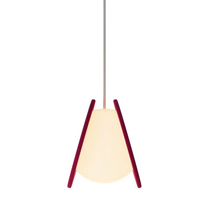 Pendulum Pendant 10268 Light in Hibiscus (White).