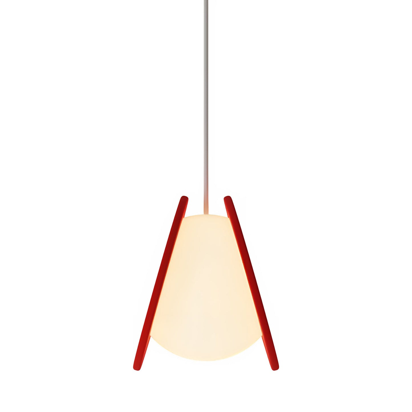 Pendulum Pendant 10268 Light in Poppy (White).