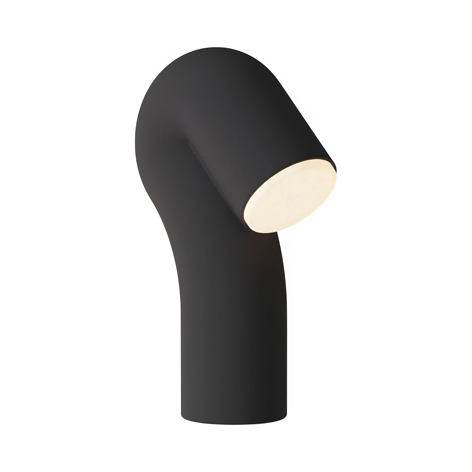 Smoothy Table Lamp in Carbon.