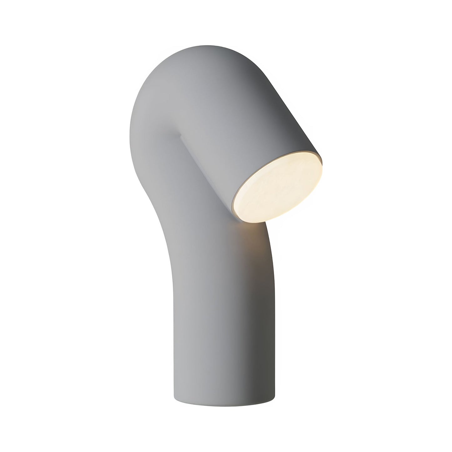 Smoothy Table Lamp in Fog.