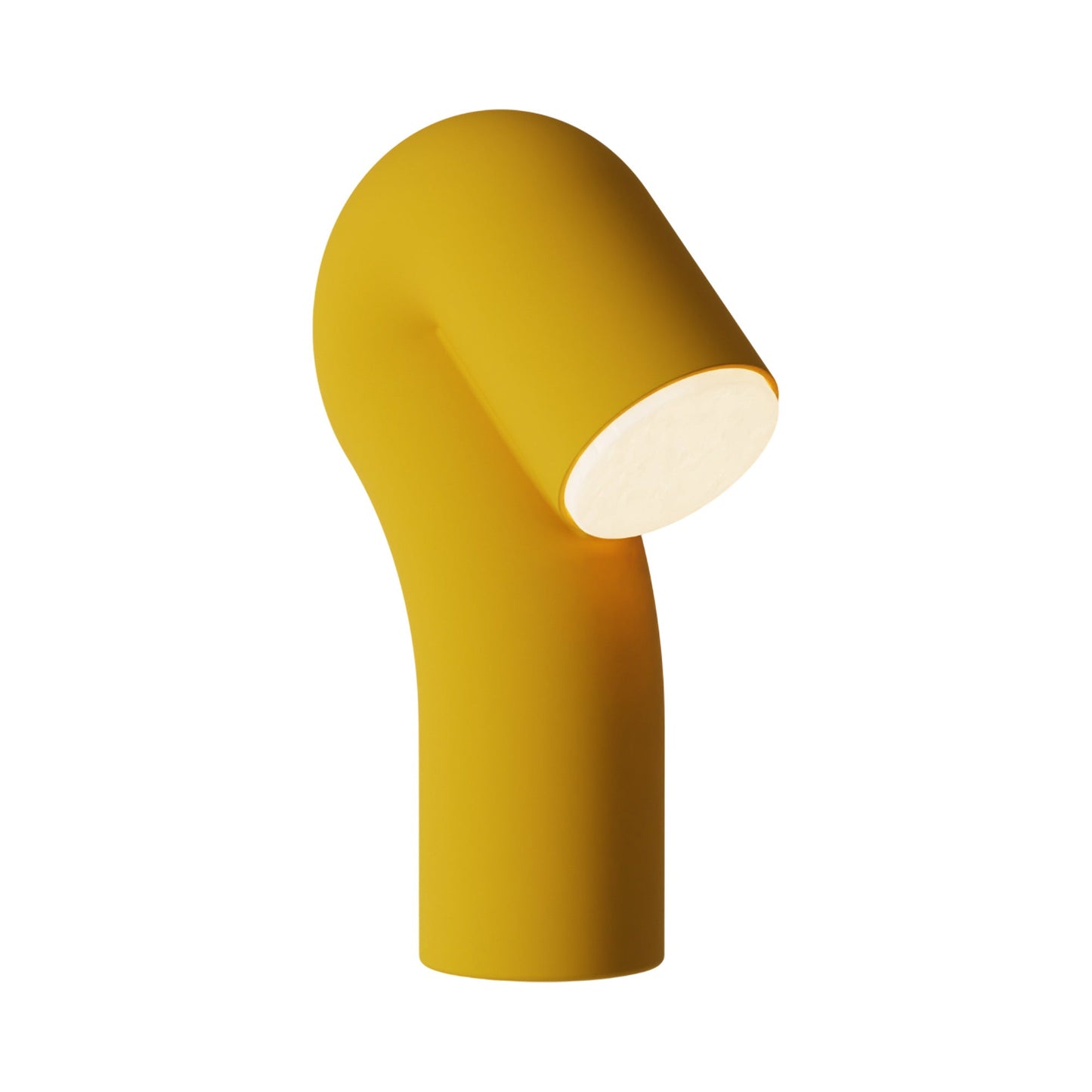 Smoothy Table Lamp in Mustard.
