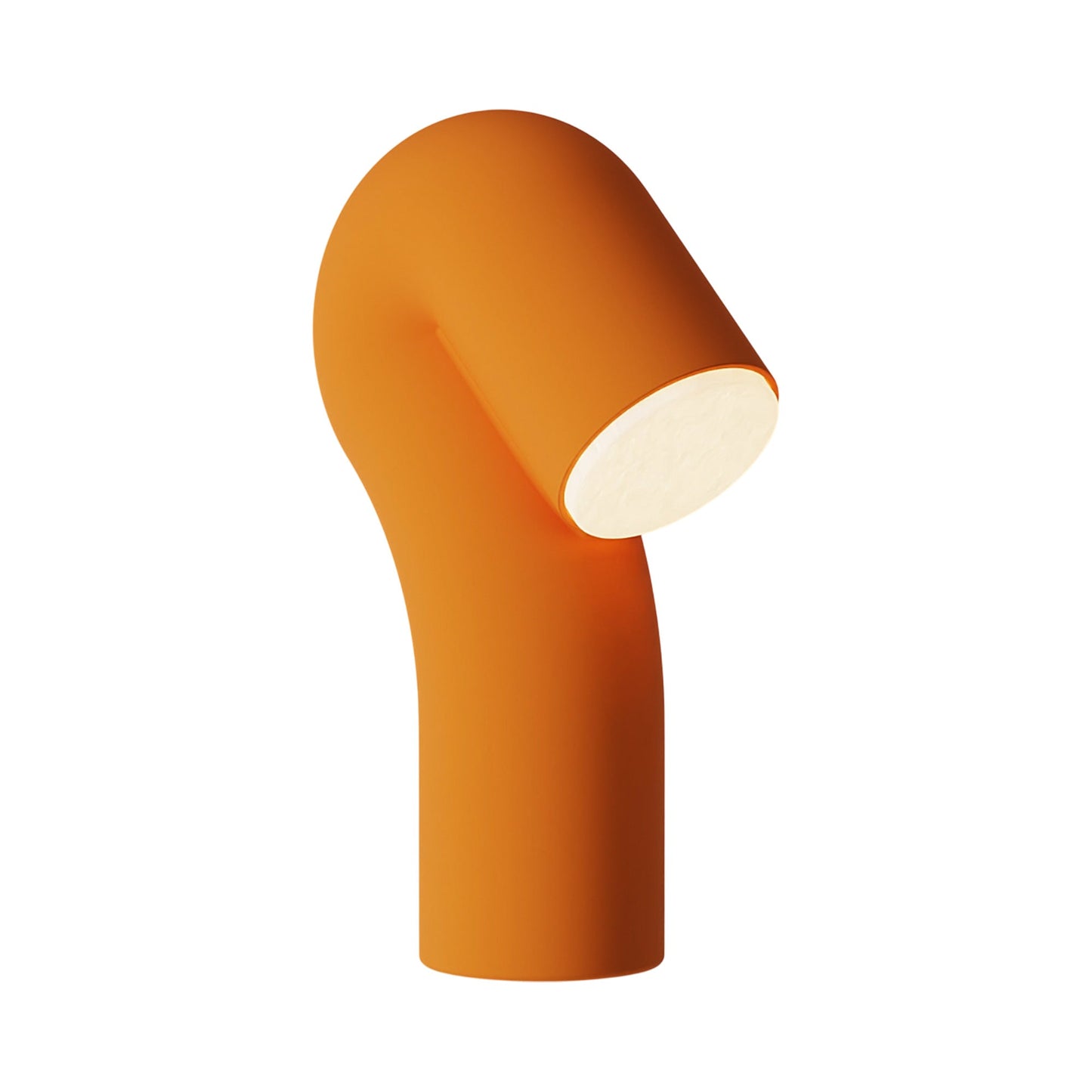 Smoothy Table Lamp in Persimmon.