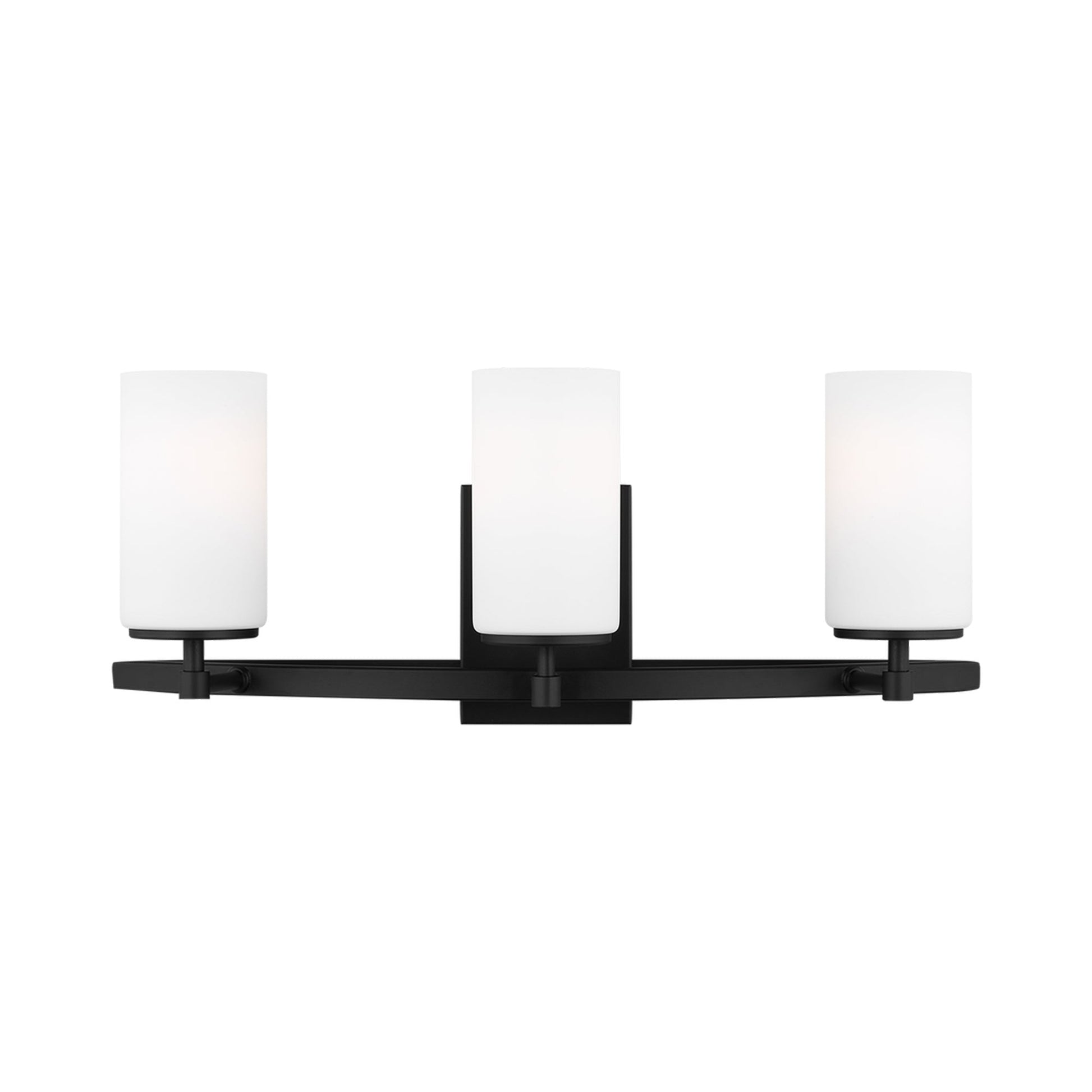 Alturas Bath Wall Light in Midnight Black (3-Light).