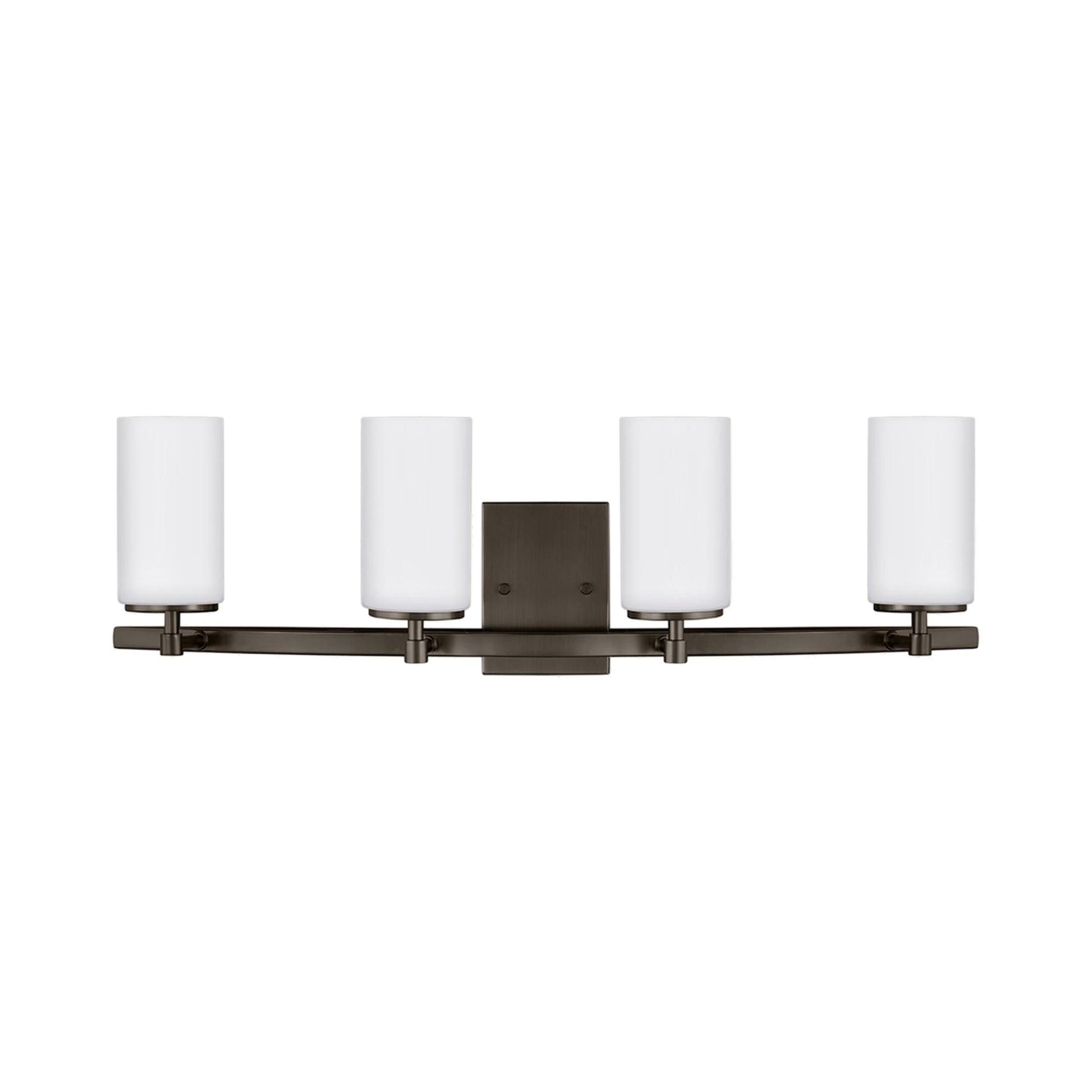 Alturas Bath Wall Light in Brushed Oil Rubbed Bronze (4-Light).
