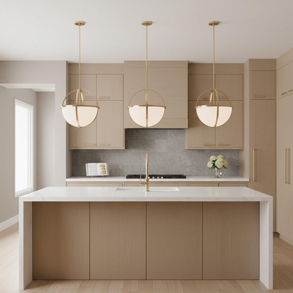Alturas Pendant Light in kitchen.