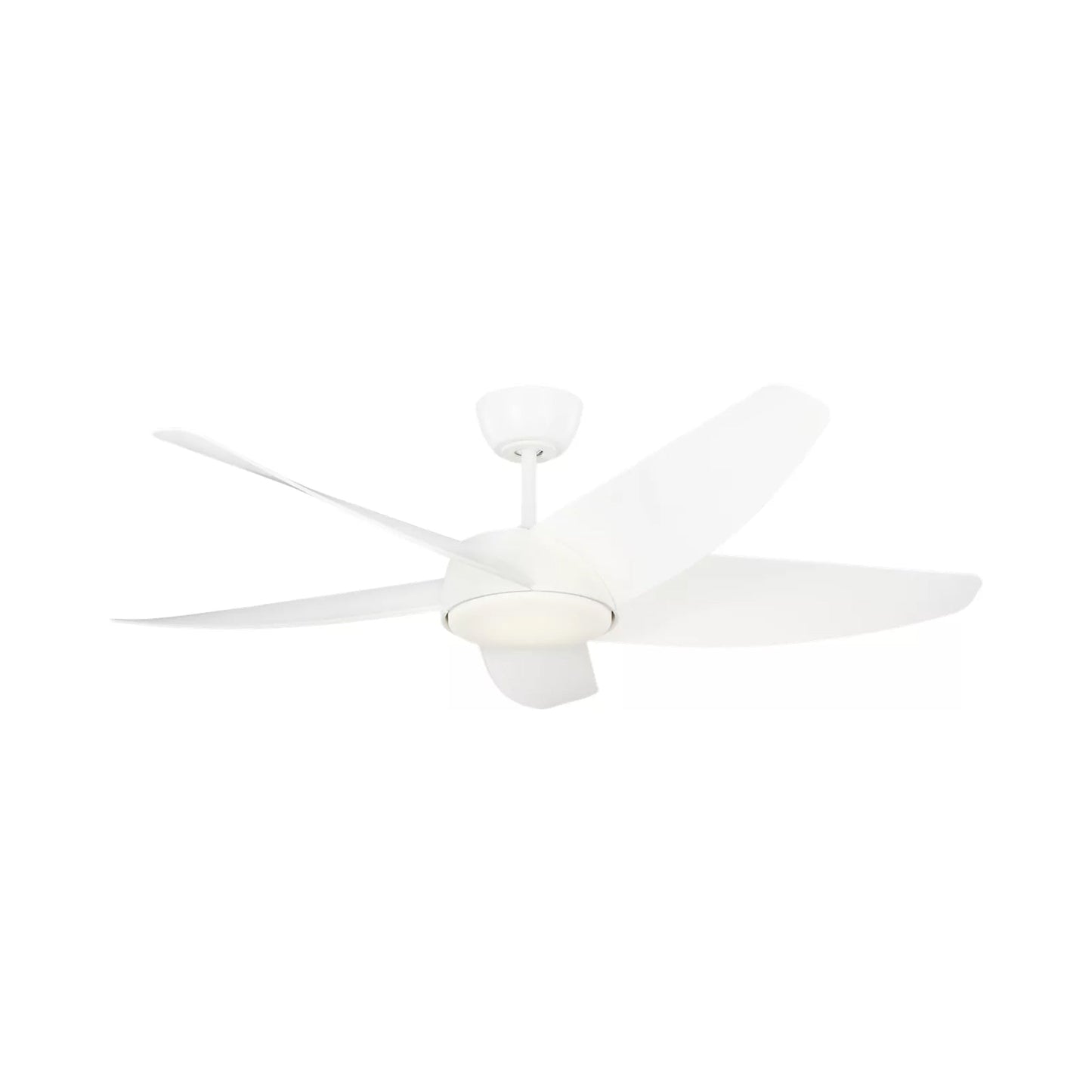 Arkdale Smart LED Ceiling Fan in Matte White.