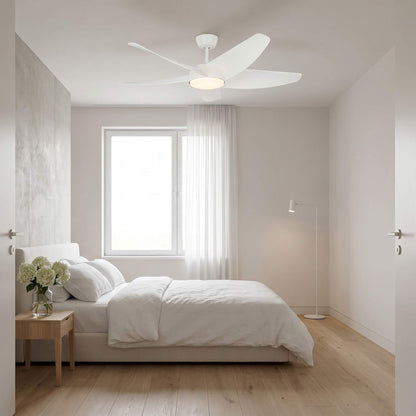 Arkdale Smart LED Ceiling Fan in bed room.