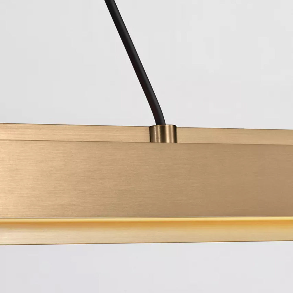 Aro Linear LED Chandelier in Detail.