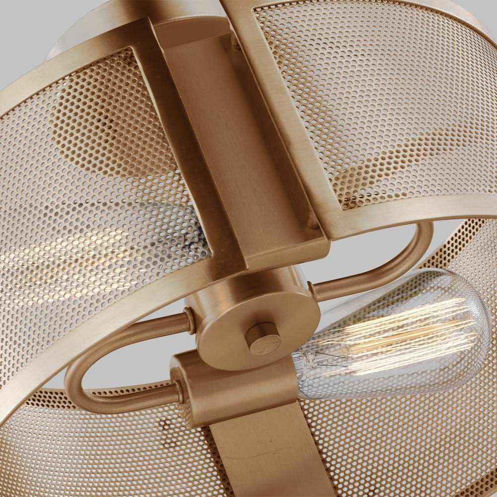 Axel Semi Flush Mount Ceiling Light in Detail.