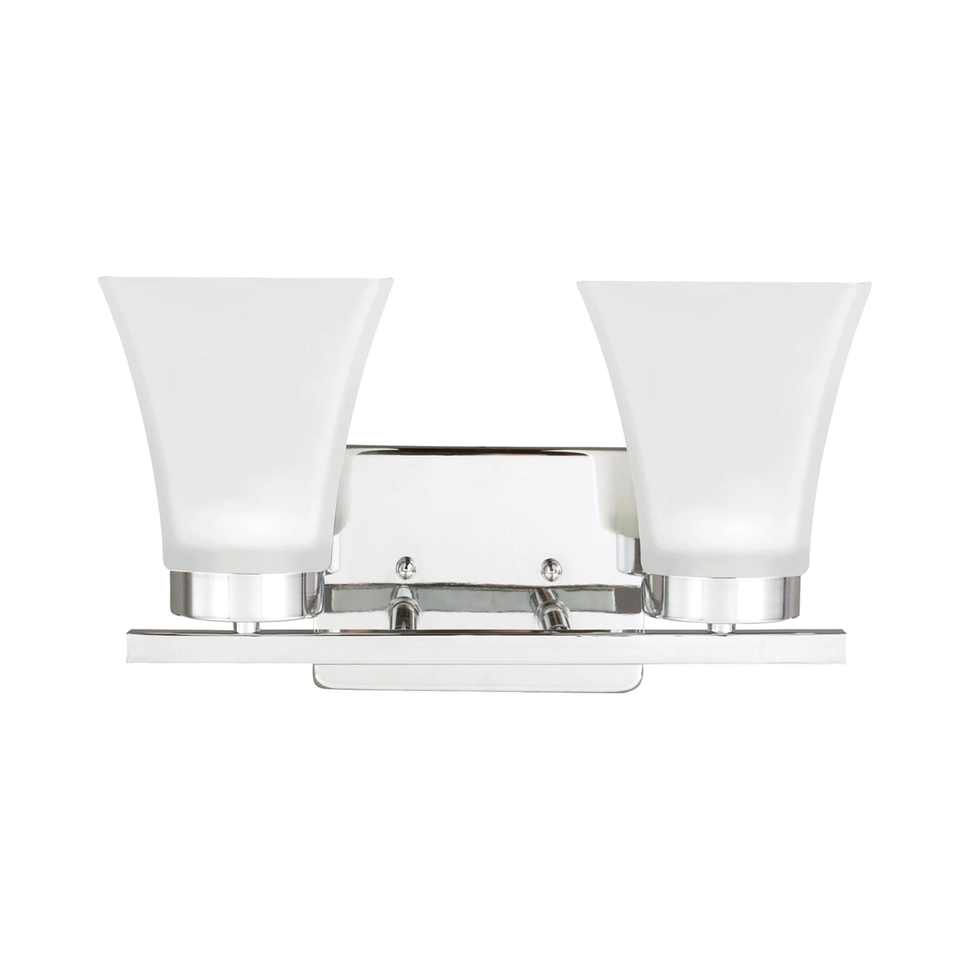 Bayfield Bath Wall Light in Chrome (2-Light).