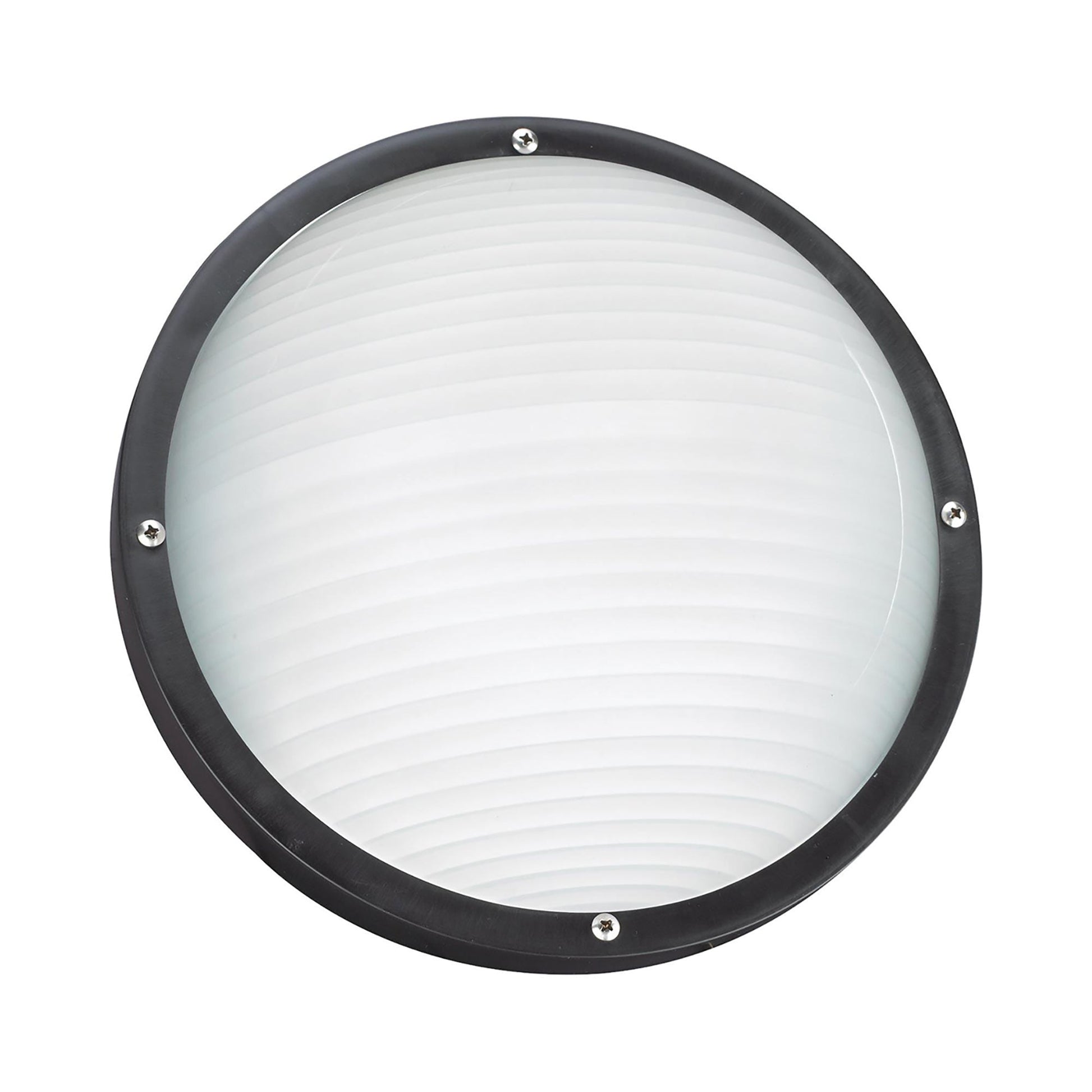 Bayside Outdoor Ceiling / Wall Light in Black (Plain).