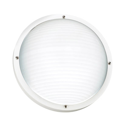 Bayside Outdoor Ceiling / Wall Light in White (Plain).
