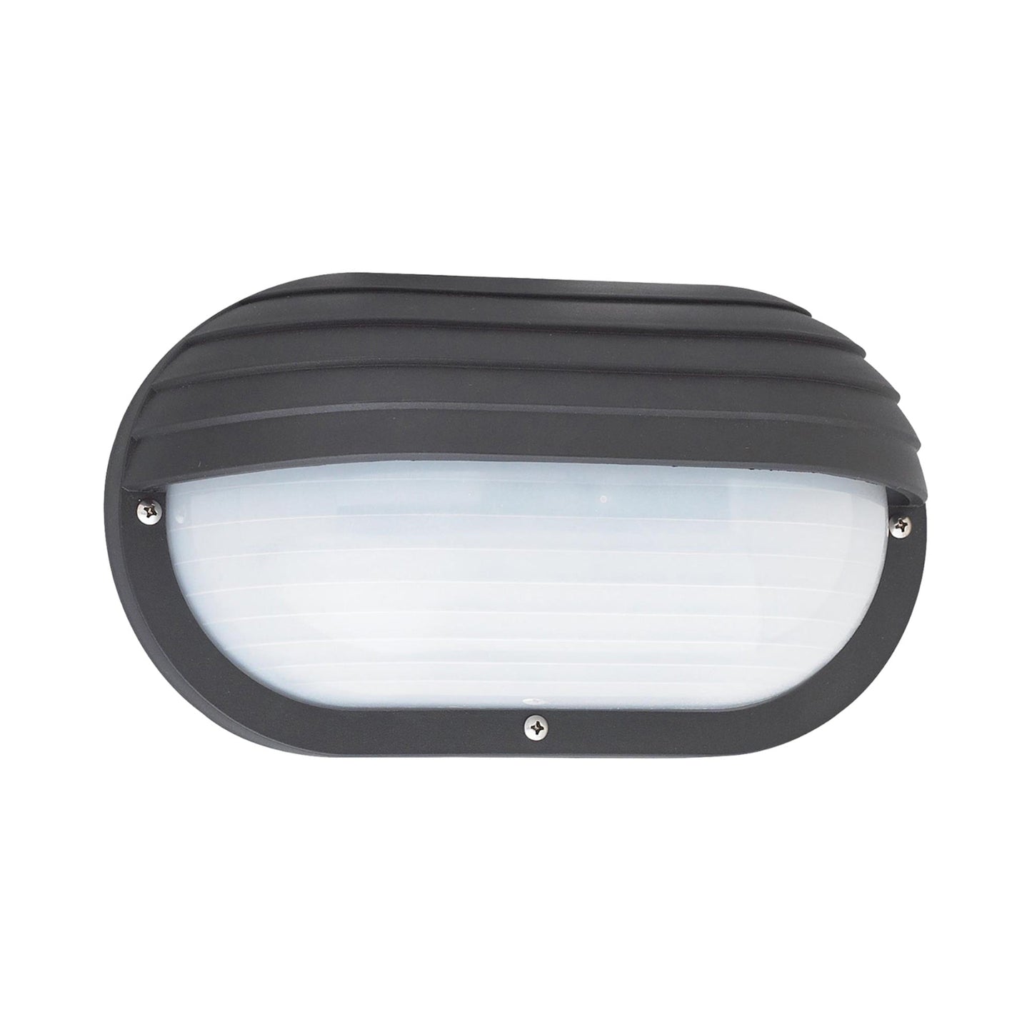 Bayside Outdoor Wall Light in Black (Dome).
