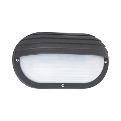 Bayside Outdoor Wall Light in Black (Dome).