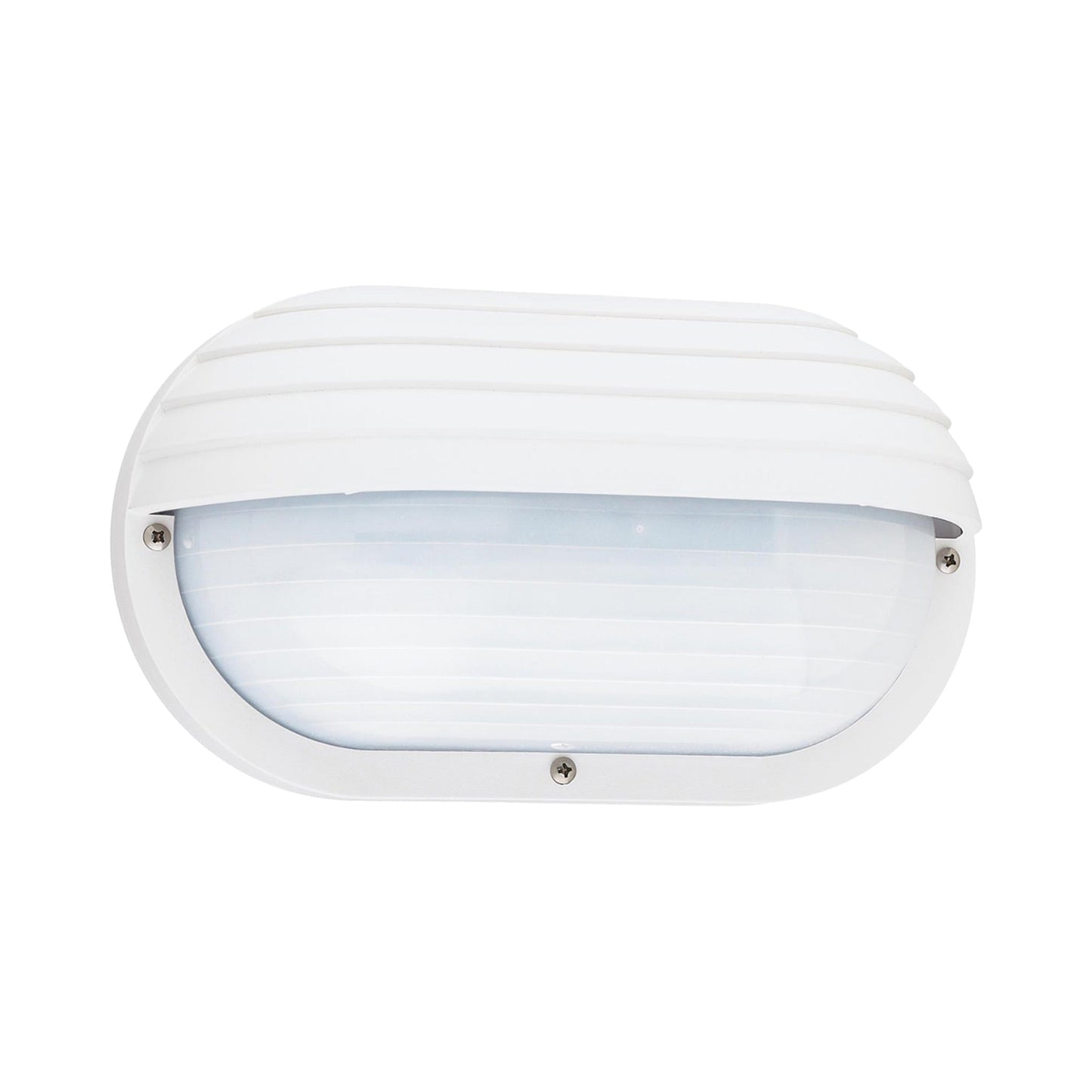 Bayside Outdoor Wall Light in White (Dome).