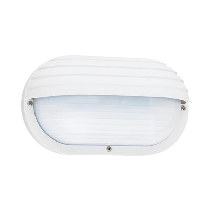 Bayside Outdoor Wall Light in White (Dome).