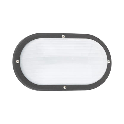 Bayside Outdoor Wall Light in Black (Plain).