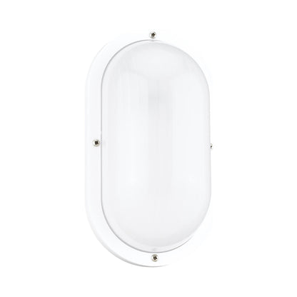 Bayside Outdoor Wall Light in White (Plain).