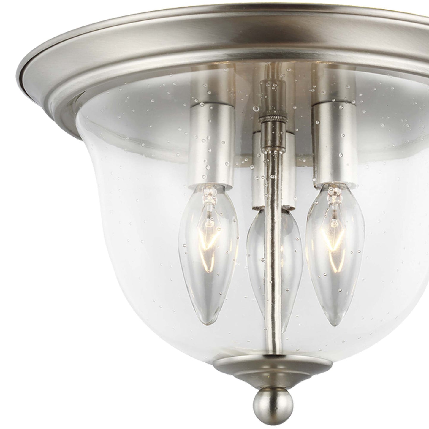 Belton Flush Mount Ceiling Light in Detail.