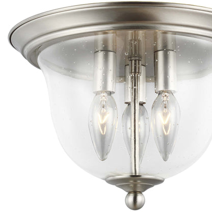 Belton Flush Mount Ceiling Light in Detail.