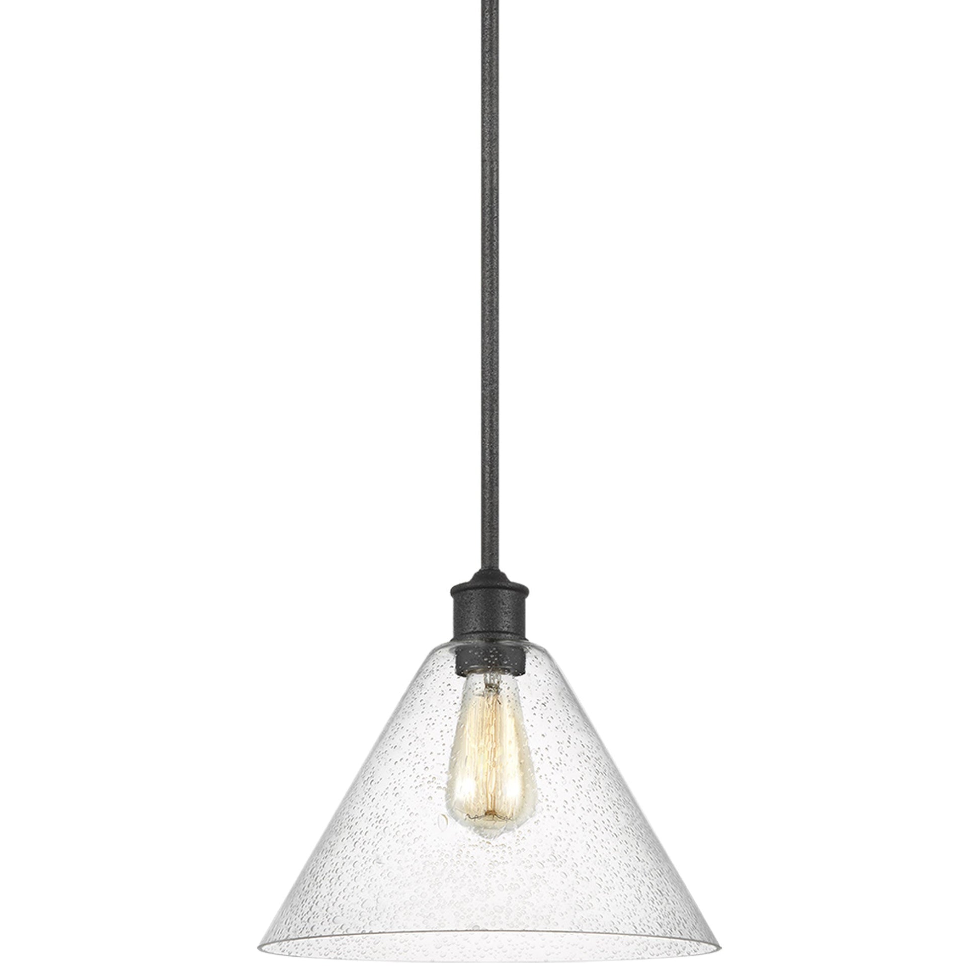Belton Glass Pendant Light in Detail.
