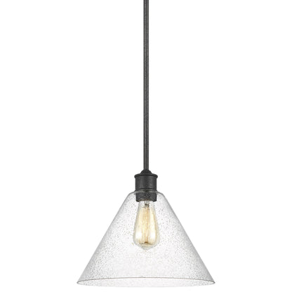 Belton Glass Pendant Light in Detail.