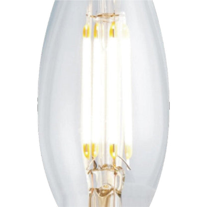 Candelabra Base B10 Type LED Bulb in Detail.